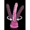 Dildo in vetro con ventosa Icicles No. 86 Dildo in vetro con ventosa Icicles No. 86