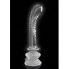 Dildo in vetro con ventosa Icicles No. 88 Dildo in vetro con ventosa Icicles No. 88