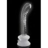 Dildo in vetro con ventosa Icicles No. 88 Dildo in vetro con ventosa Icicles No. 88