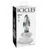 Plug in anale vetro e ventosa Icicles No 91 Plug in anale vetro e ventosa Icicles No 91
