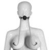 Ball gag traspirante + pinze capezzoli silver Ball gag traspirante + pinze capezzoli silver
