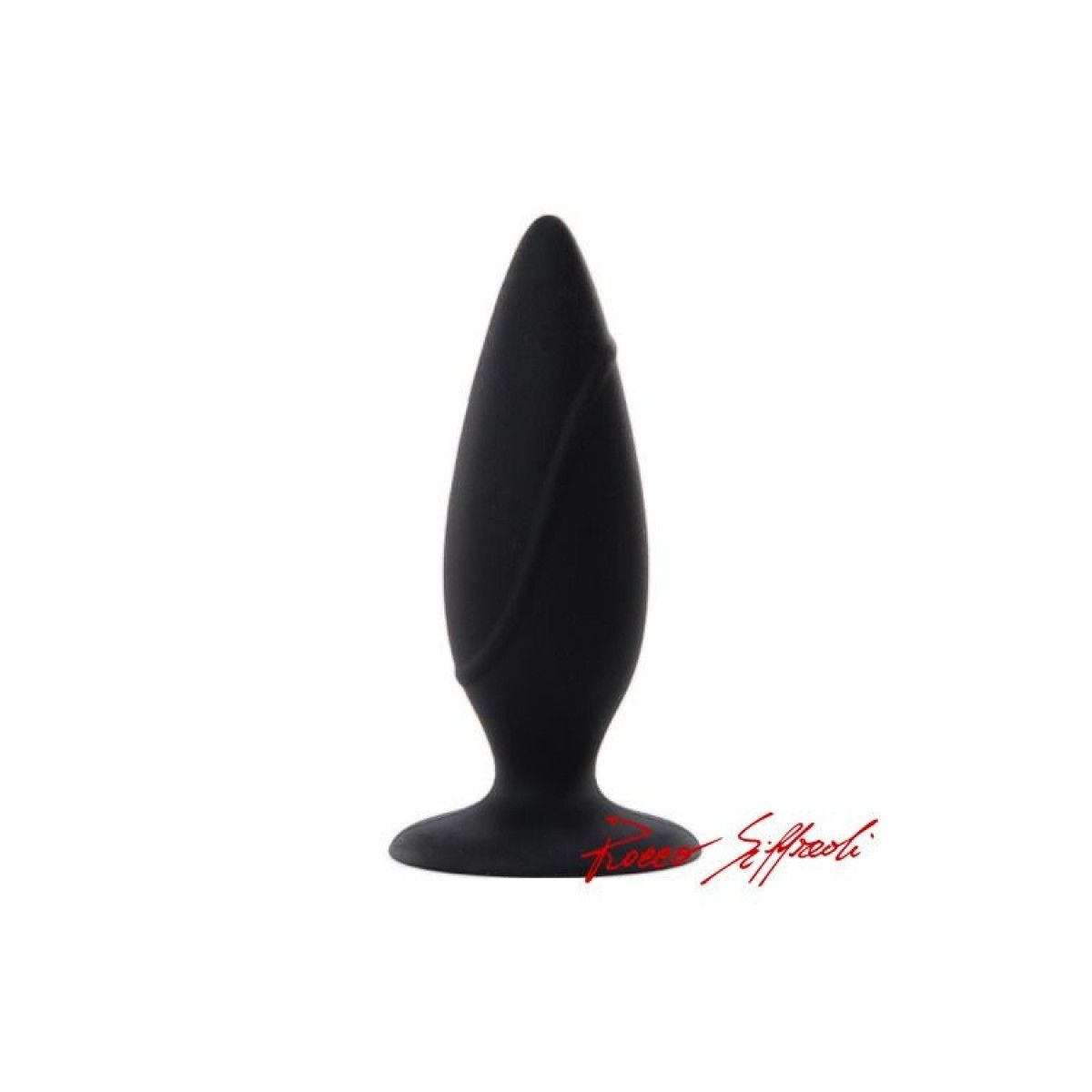 Fallo anale liscio in silicone con ventosa Rocco anal plug large