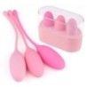 Palline vaginali rosa 3 pz con pesi Palline vaginali rosa 3 pz con pesi