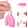 Palline vaginali rosa 3 pz con pesi Palline vaginali rosa 3 pz con pesi