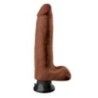 Vibratore realistico Real Feel 25 cm brown Vibratore realistico Real Feel 25 cm brown