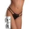 Slip con plug anale e perle stimolanti Slip con plug anale e perle stimolanti