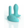 Tanga bianco vibrante 2 plug anali e 1 bullet Tanga bianco vibrante 2 plug anali e 1 bullet