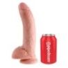 Fallo dildo realistico con ventosa king cock 9 with balls flesh Fallo dildo realistico con ventosa king cock 9 with balls flesh