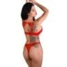 Reggiseno Push-up rosso in pizzo Reggiseno Push-up rosso in pizzo