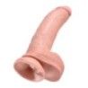 Fallo dildo realistico con ventosa king cock 9 with balls flesh Fallo dildo realistico con ventosa king cock 9 with balls flesh