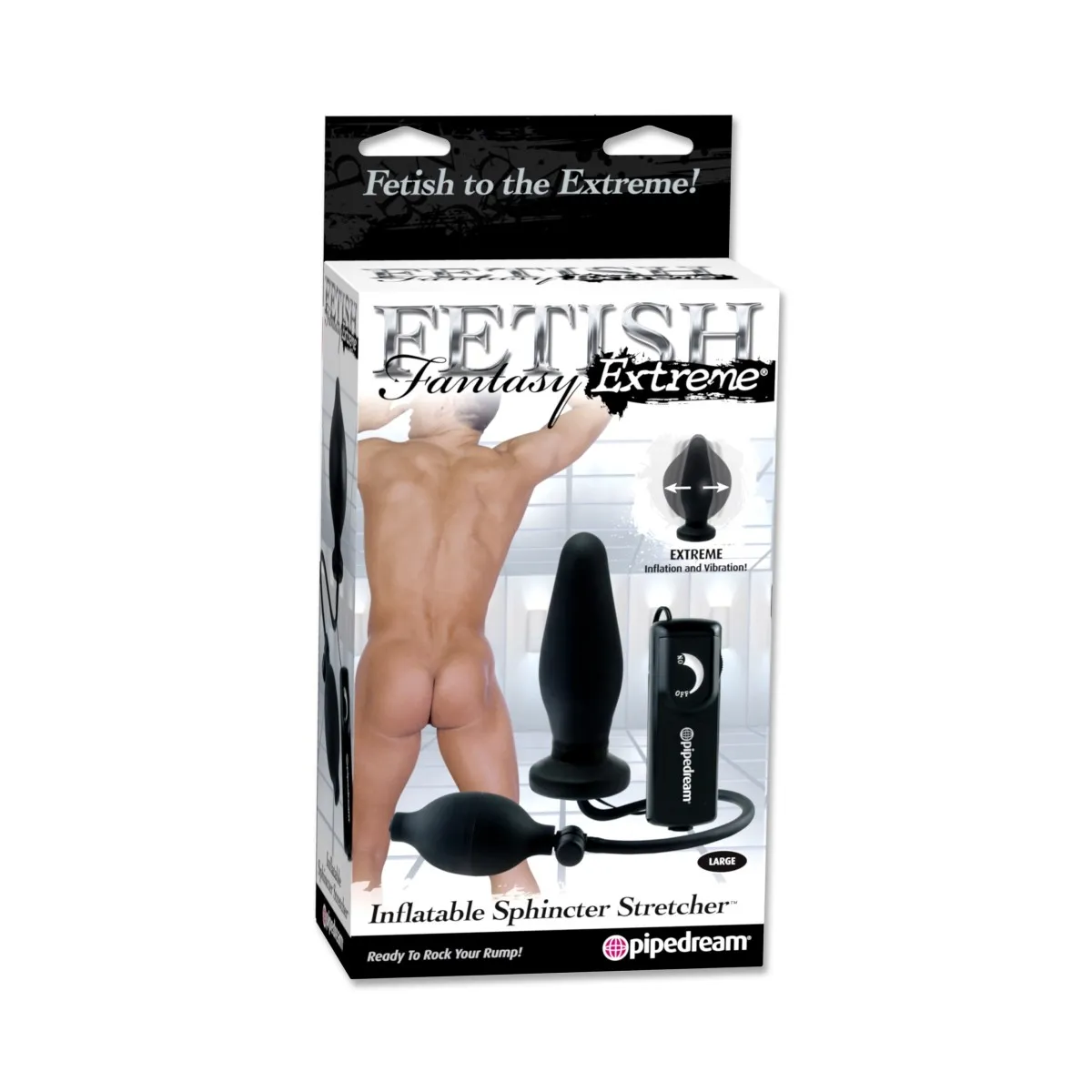 Inflatable Sphincter Stretcher Vibratore anale fetish fantasy extreme inflatable sphincter stretche