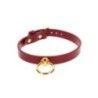 Collare BDSM O-Ring rosso Taboom Collare BDSM O-Ring rosso Taboom