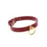 Collare BDSM O-Ring rosso Taboom Collare BDSM O-Ring rosso Taboom