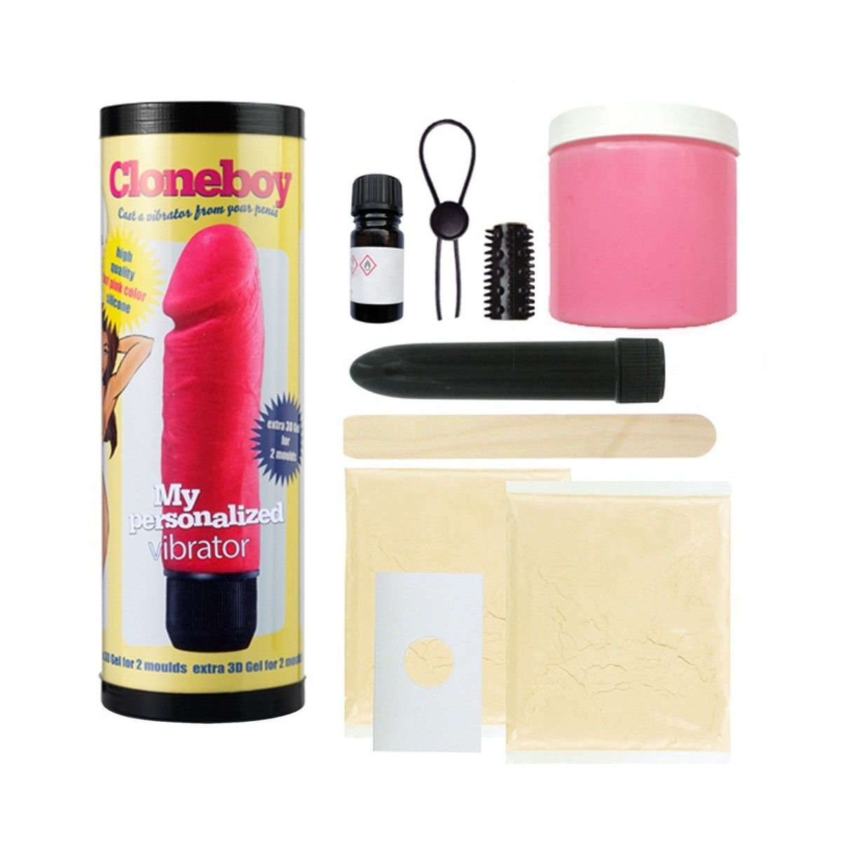 Cloneboy Vibrator Set stampo del pene per vibratore