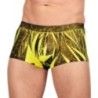 Boxer intimo sexy da uomo giallo Boxer intimo sexy da uomo giallo