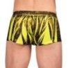 Boxer intimo sexy da uomo giallo Boxer intimo sexy da uomo giallo