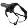 Cintura e fallo nero cavo realistico 20,5 cm Cintura e fallo nero cavo realistico 20,5 cm