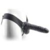 Fallo dildo indossabile strap on cavo Con testicoli Real Rapture 8 Black Fallo dildo indossabile strap on cavo Con testicoli Real Rapture 8 Black