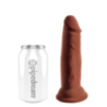 Fallo ventosa 3D King Cock 15 cm scuro Fallo ventosa 3D King Cock 15 cm scuro