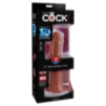 Dildo Realistico 3D mulatto 23,3 cm Dildo Realistico 3D mulatto 23,3 cm