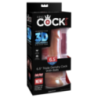 Fallo Realistico 3D King Cock 17 cm mulatto Fallo Realistico 3D King Cock 17 cm mulatto