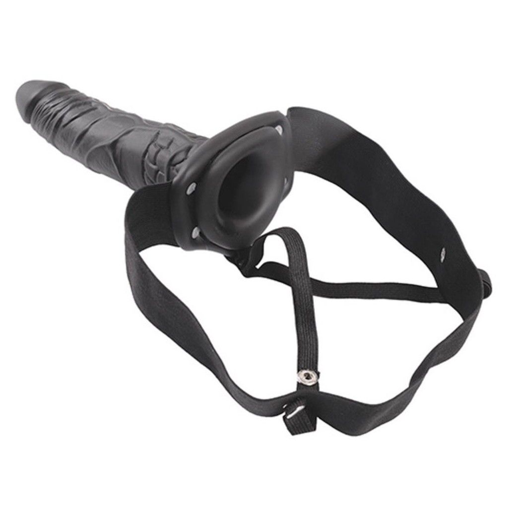 Fallo dildo indossabile strap on cavo Real Rapture 8 Black Fallo dildo indossabile strap on cavo Real Rapture 8 Black
