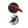 Fallo realistico 3D palle oscillanti 20cm scu Fallo realistico 3D palle oscillanti 20cm scu