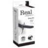 Fallo dildo indossabile strap on cavo Real Rapture 8 Black Fallo dildo indossabile strap on cavo Real Rapture 8 Black