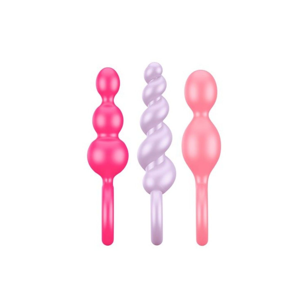 Set fallo anale in silicone Plug Booty Call