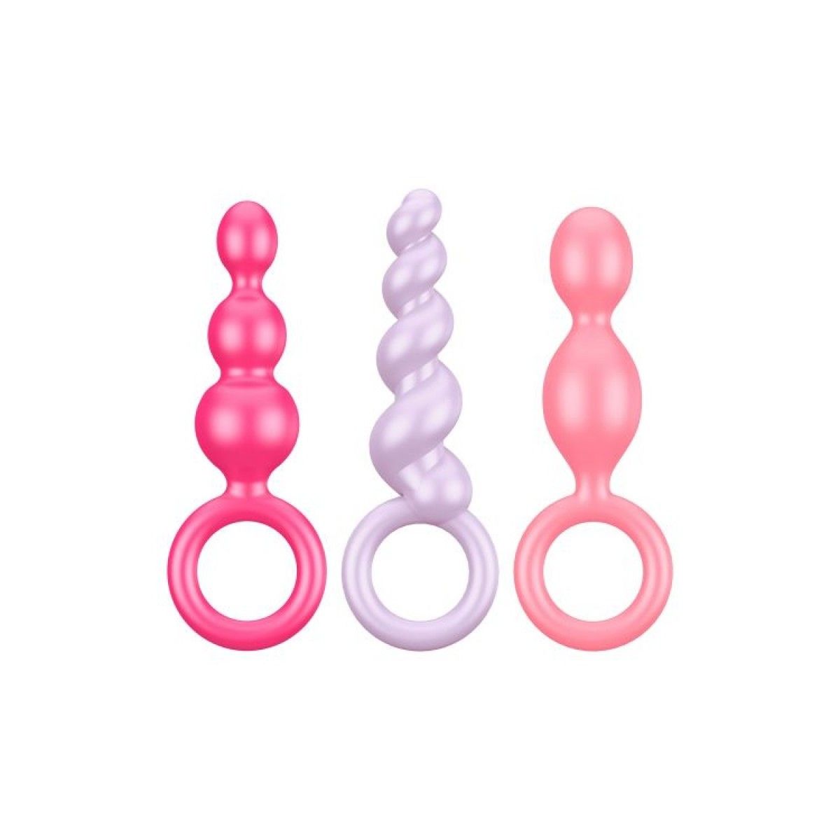 Set fallo anale in silicone Plug Booty Call