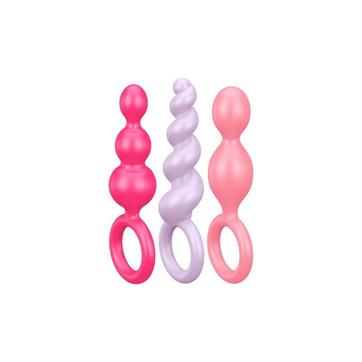 Set fallo anale in silicone Plug Booty Call