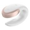 Vibratore di coppia Double Love Bianco