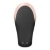 Vibratore di coppia Double Love Nero Vibratore di coppia Double Love Nero