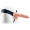 Vibratore Fallo vibrante dildo indossabile strap on cavo Con testicoli Real Rapture 8 Flesh Vibratore Fallo vibrante dildo indossabile strap on cavo Con testicoli Real Rapture 8 Flesh