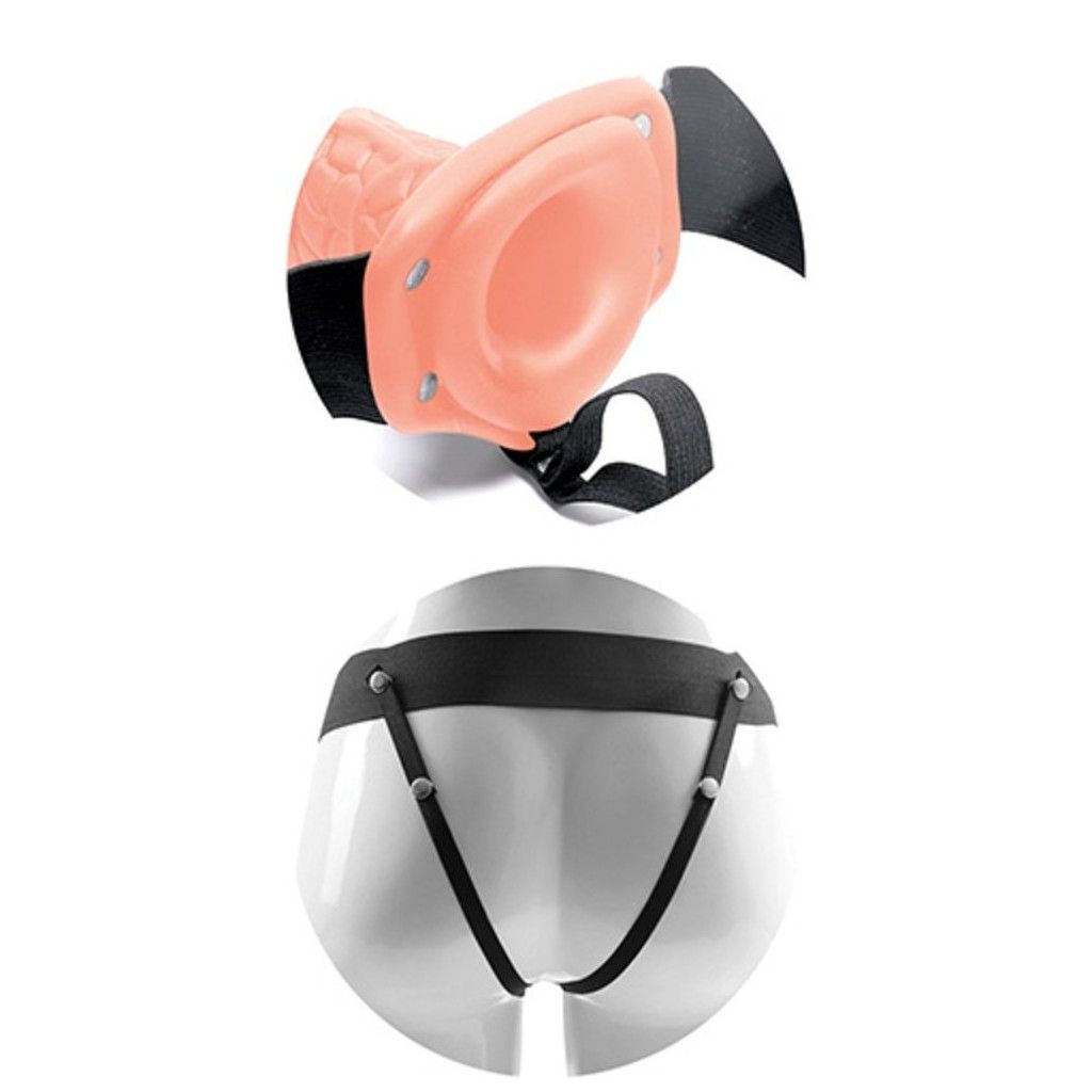 Vibratore Fallo vibrante dildo indossabile strap on cavo Con testicoli Real Rapture 8 Flesh Vibratore Fallo vibrante dildo indossabile strap on cavo Con testicoli Real Rapture 8 Flesh