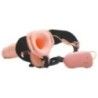 Vibratore Fallo vibrante dildo indossabile strap on cavo Con testicoli Real Rapture 8 Flesh Vibratore Fallo vibrante dildo indossabile strap on cavo Con testicoli Real Rapture 8 Flesh