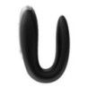 Vibratore di coppia Double Fun nero Vibratore di coppia Double Fun nero