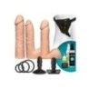kit fallo indossabile dildo strap on vaculock Dual Density Set kit fallo indossabile dildo strap on vaculock Dual Density Set