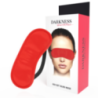 Maschera copriocchi rossa raso Maschera copriocchi rossa raso