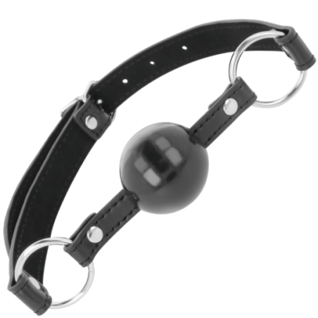 Ball Gag non traspirante Darkness nero