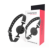 Ball Gag traspirante silicone Darkness nero Ball Gag traspirante silicone Darkness nero
