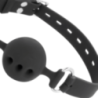 Ball Gag traspirante silicone Darkness nero Ball Gag traspirante silicone Darkness nero