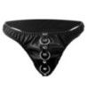 Slip uomo con guinzaglio Darkness nero Slip uomo con guinzaglio Darkness nero