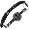 Ball Gag traspirante Darkness nero