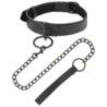 Collare con guinzaglio Darkness nero Collare con guinzaglio Darkness nero