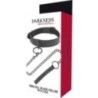 Collare con guinzaglio Darkness nero Collare con guinzaglio Darkness nero
