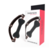 Bavaglio osso silicone Darkness nero rosso Bavaglio osso silicone Darkness nero rosso
