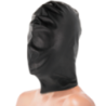 Maschera integrale costrittiva Darkness nera Maschera integrale costrittiva Darkness nera