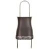 Mini Sexy Abito Similpelle Con Autoreggenti Mini Sexy Abito Similpelle Con Autoreggenti