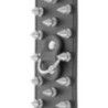 Manette erotiche con borchie Darkness nere Manette erotiche con borchie Darkness nere